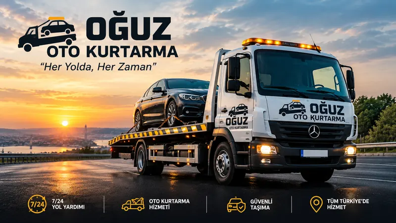 Oğuz Oto Kurtarma 7/24 yol yardım çekicisi